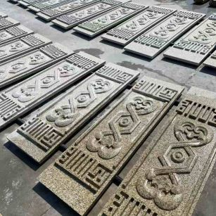 阜阳 黄金麻花岗岩外墙雕刻板