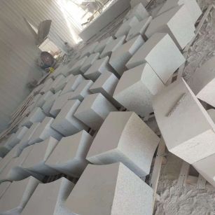 阜阳 白麻花岗岩异形坐凳