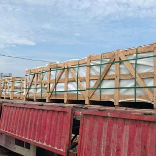 阜阳 芝麻白花岗岩地铺石出口专车-泰国游