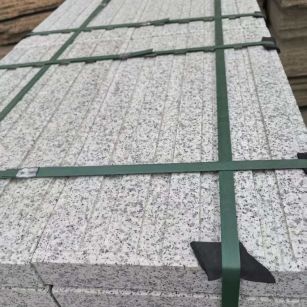 阜阳 白麻花岗岩直行盲道石，盲条，地铺石