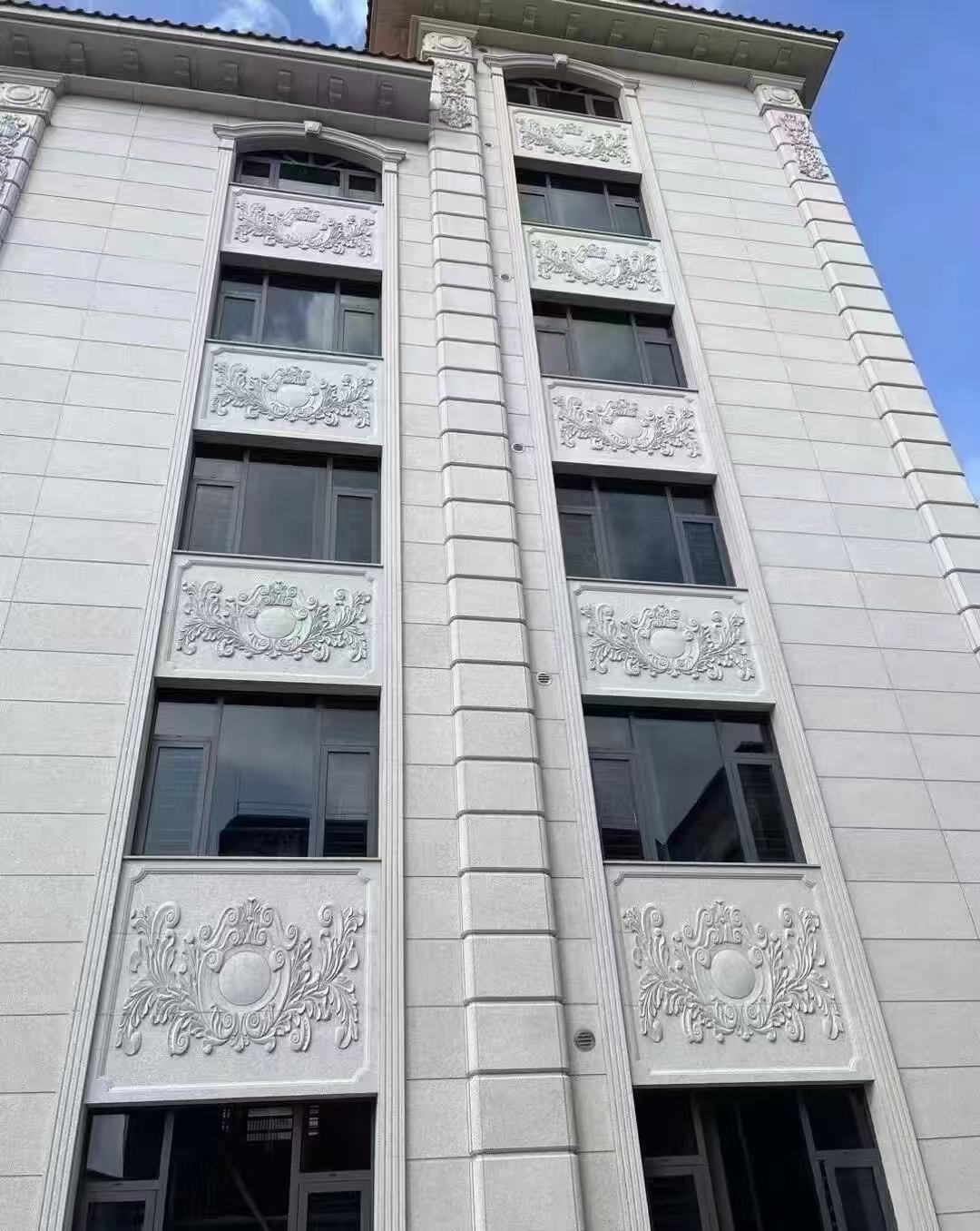 阜阳 白麻荔枝面花岗岩别墅外墙干挂