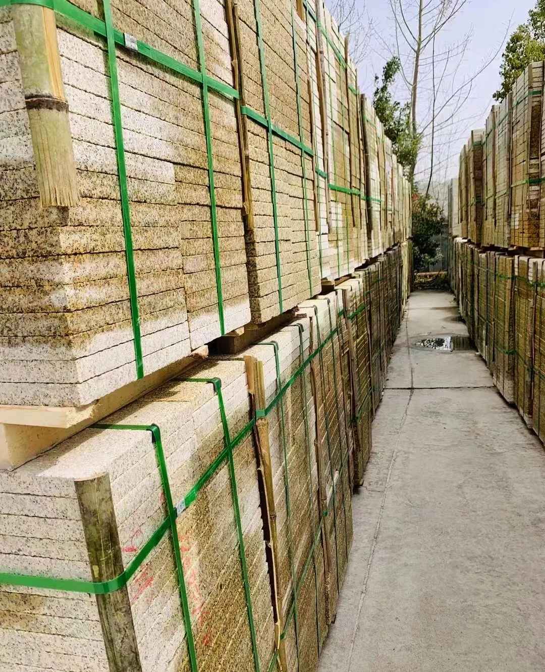 阜阳 黄金麻花岗岩荔枝面地铺石