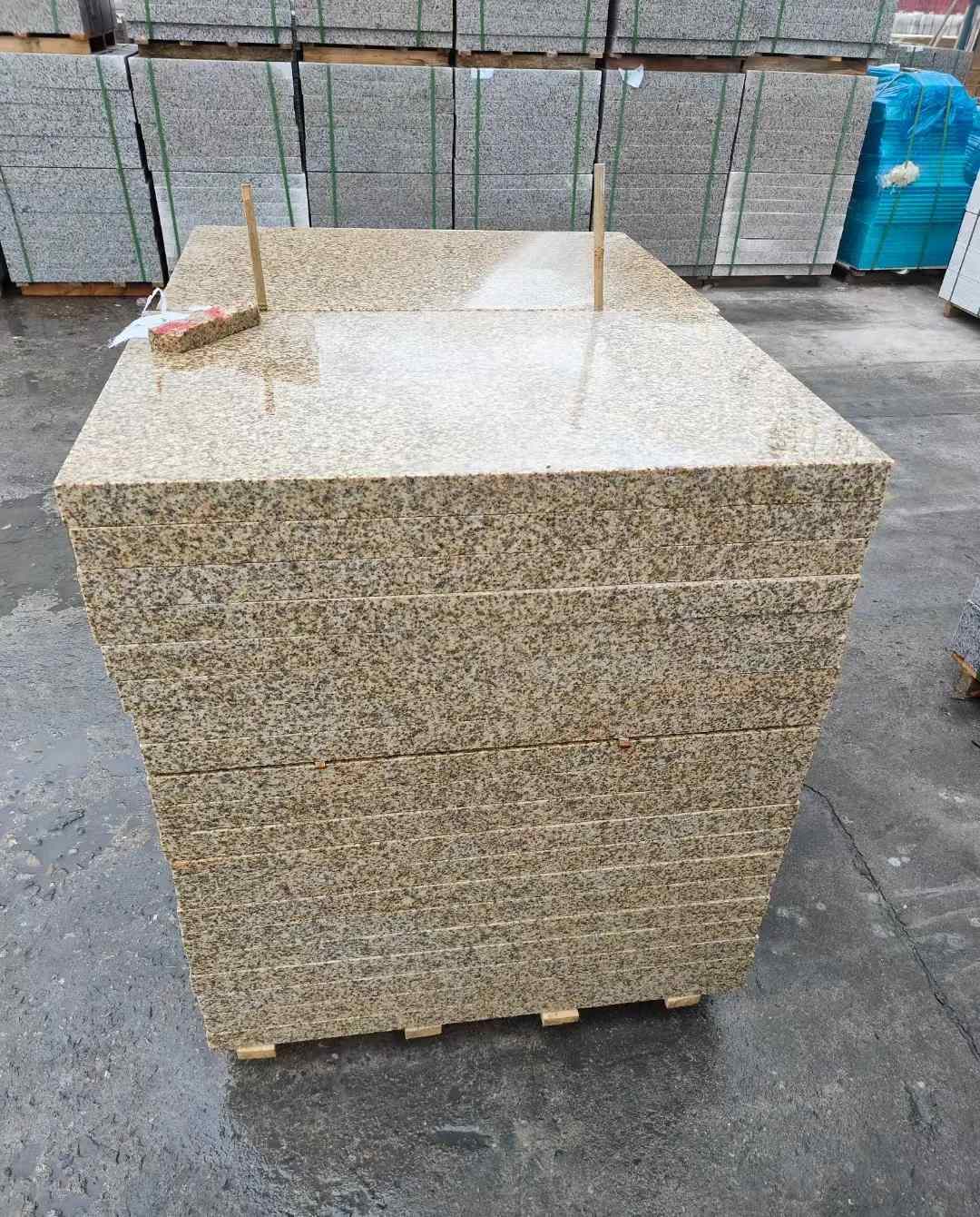 阜阳 湖北黄金麻花岗岩石材荔枝面外墙石材