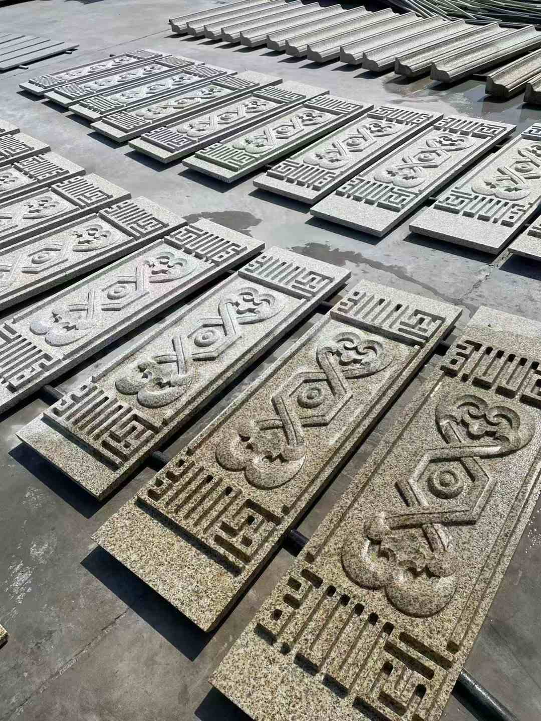 阜阳 黄金麻花岗岩外墙雕刻板