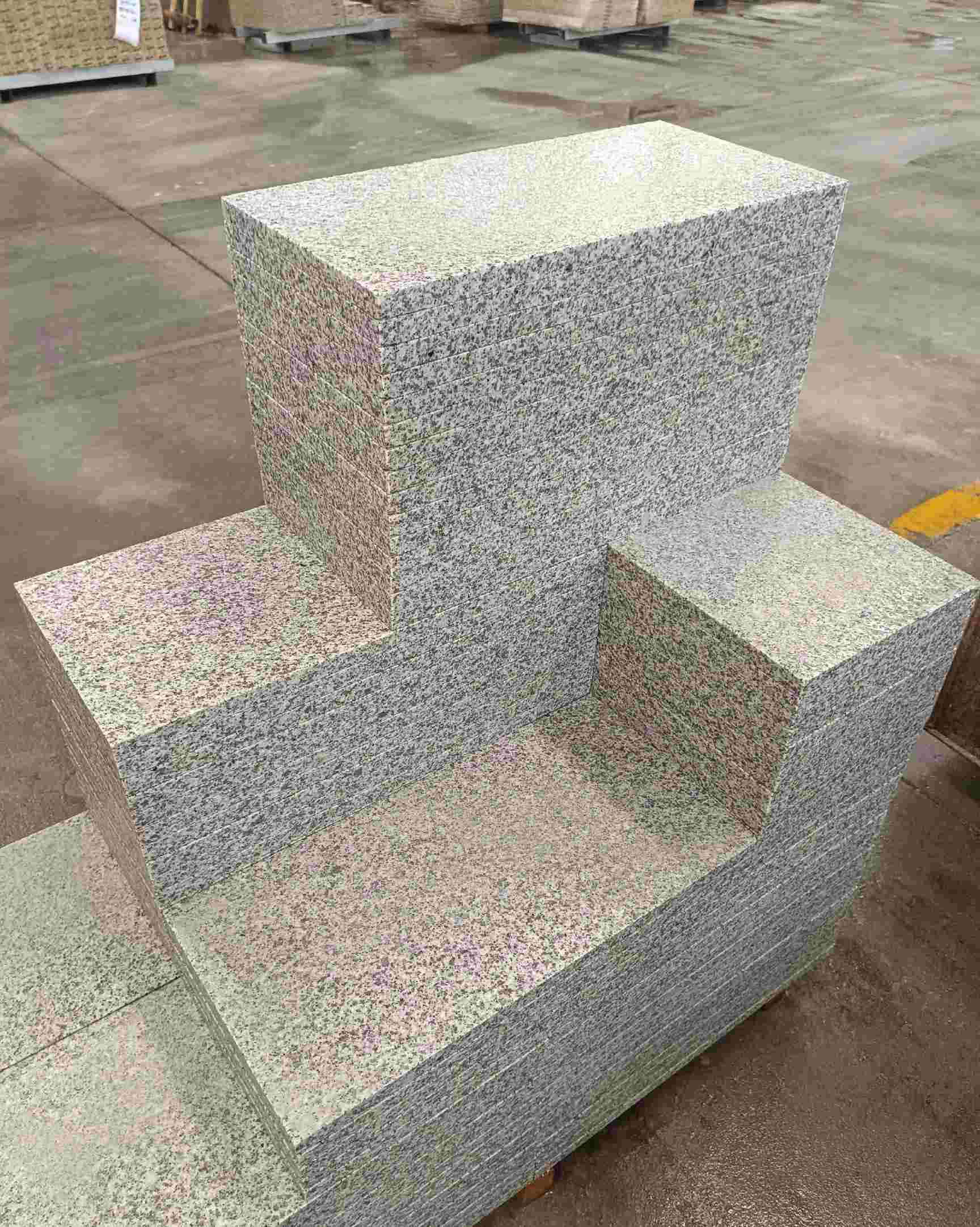 阜阳 白麻花岗岩荔枝面地铺石