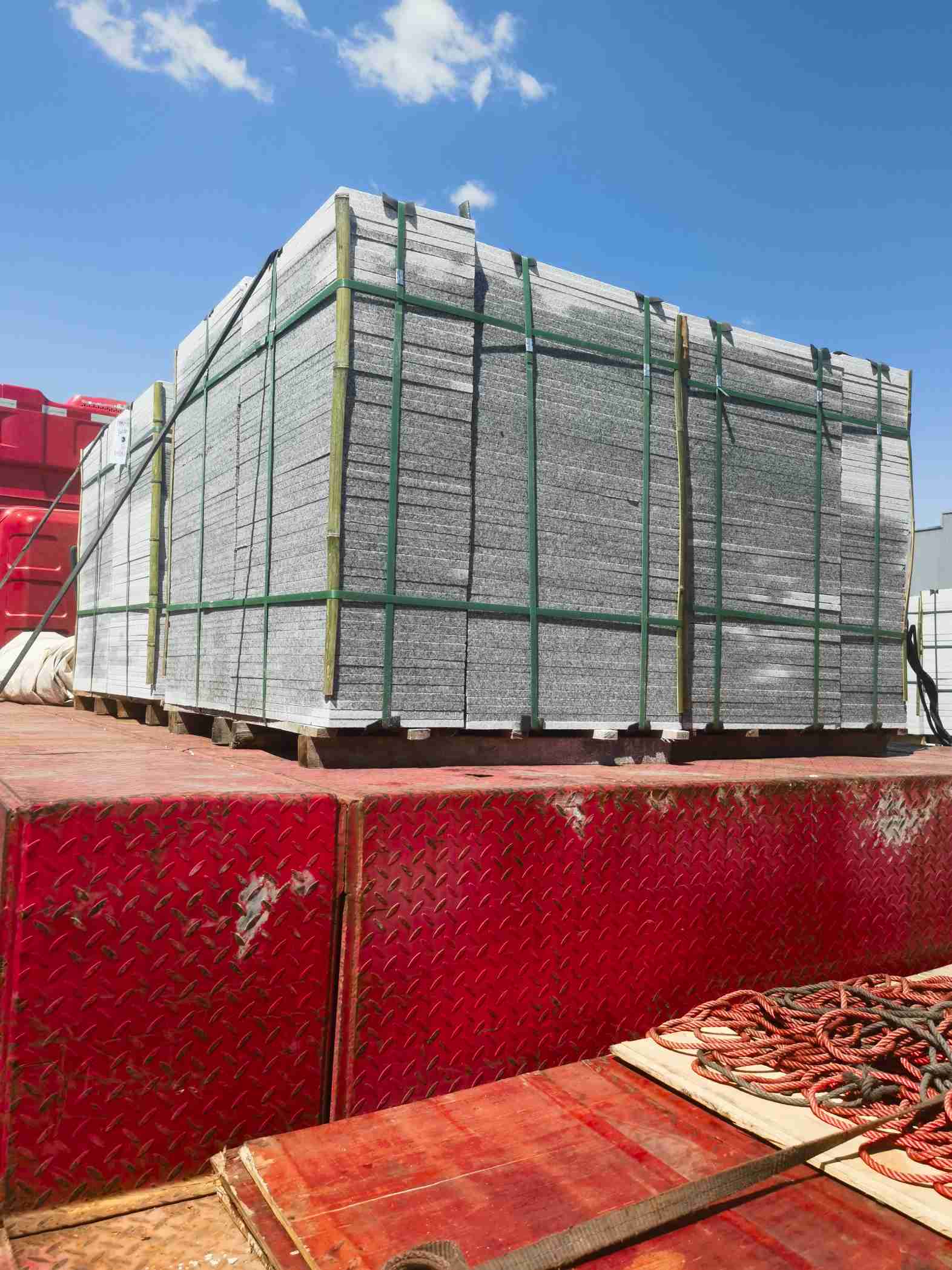 阜阳 芝麻白火烧规格板地铺石300*600/600*600