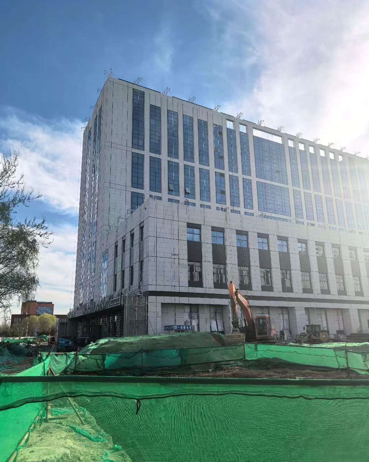 阜阳 白麻花岗岩石材外墙干挂